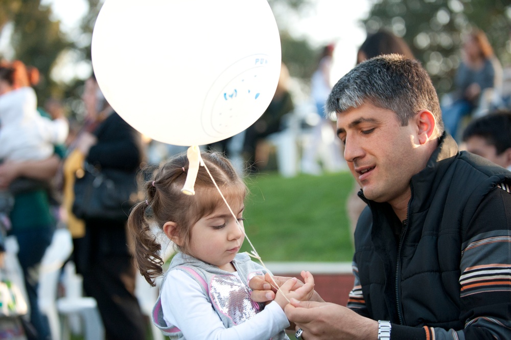 Turks, Americans celebrate Children's Day