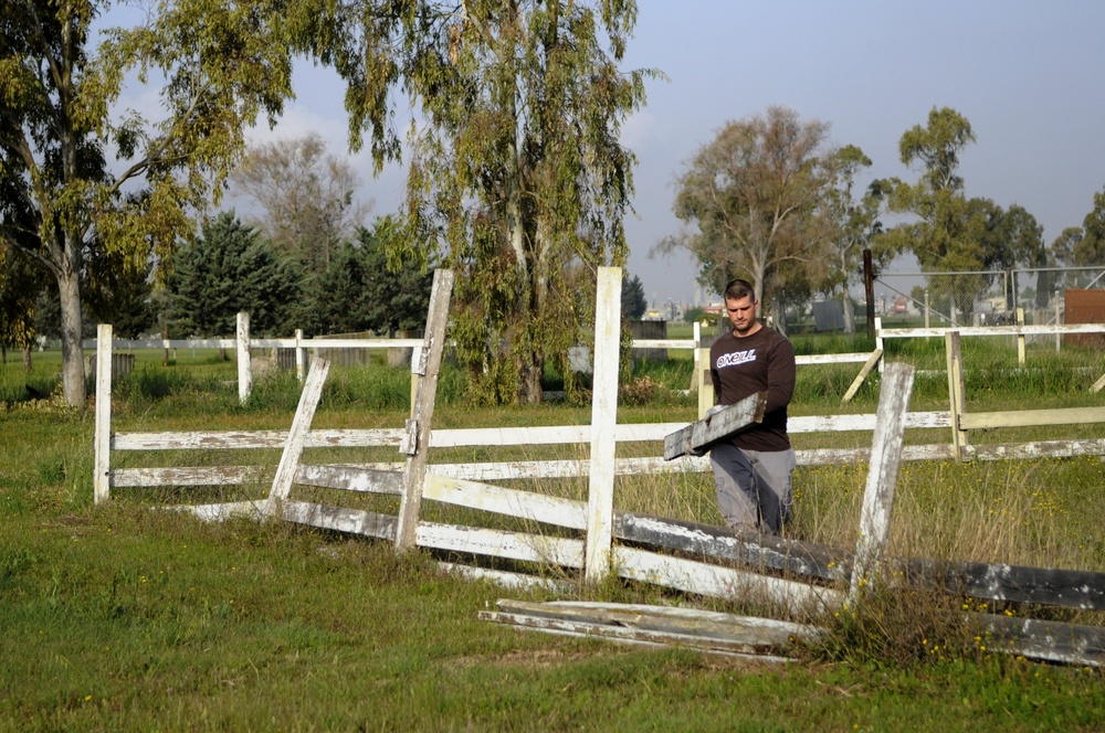 Dog lovers polish puppy park