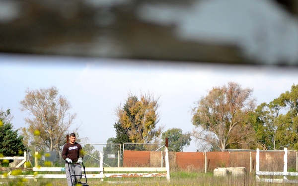 Dog lovers polish puppy park