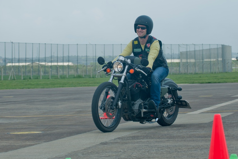 Motorcycle rodeo promotes safety