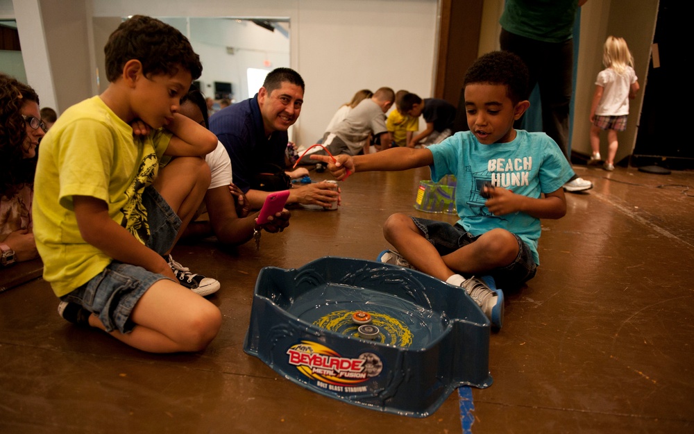 Beyblades rip into Incirlik