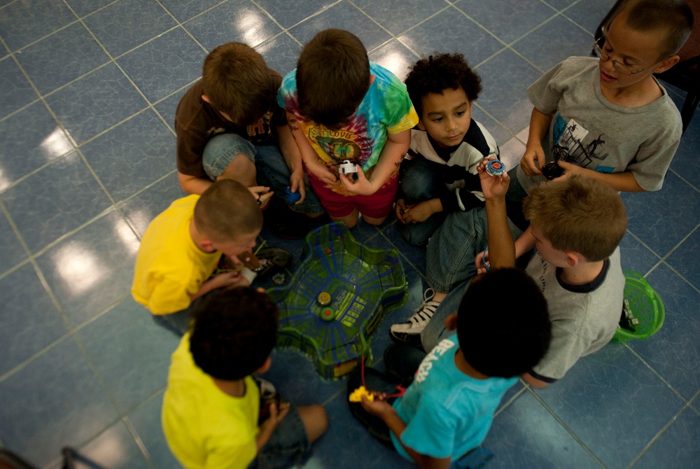 Beyblades rip into Incirlik