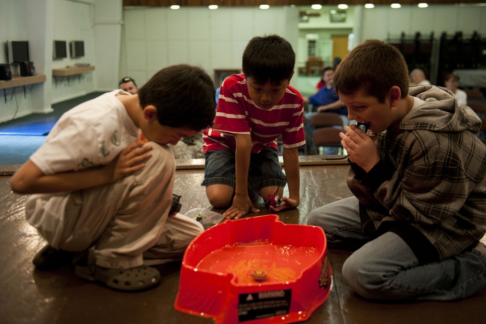 Beyblades rip into Incirlik