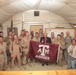 Texas A&amp;M Muster held at Camp Leatherneck