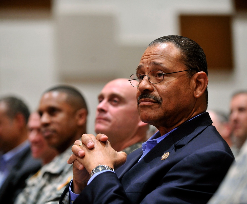 Secretary of Defense Leon E. Panetta visits Fort Benning