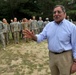 Secretary of Defense Leon E. Panetta visits Fort Benning