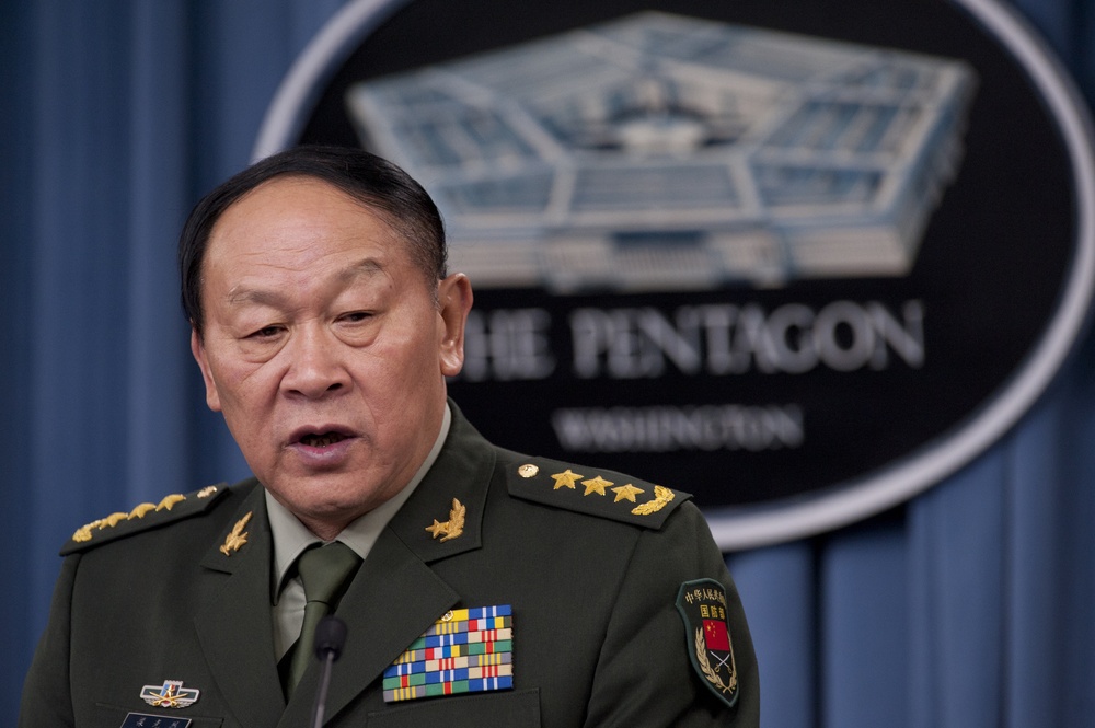 Chinese defense minister visits Pentagon