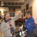 Dan Steber gets Nick Ienatsch ready for video shoot