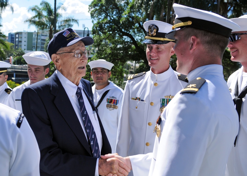 Battle of the Coral Sea ceremony in Brisbane