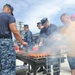 Sailors enjoy pierside picnic in San Diego