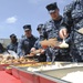 Sailors enjoy pierside picnic in San Diego