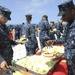 Sailors enjoy pierside picnic in San Diego
