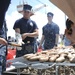 Sailors enjoy pierside picnic in San Diego
