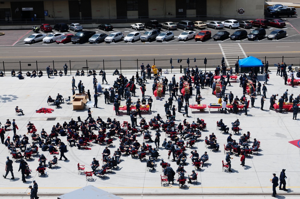 USS Nimitz celebrates 37th anniversary