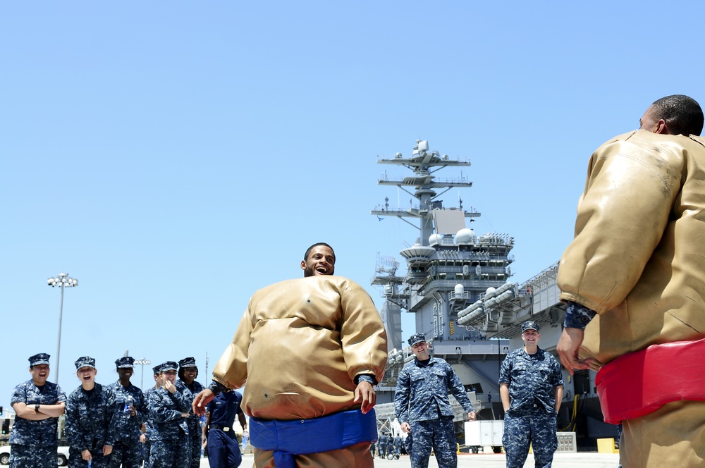 USS Nimitz celebrates 37th anniversary