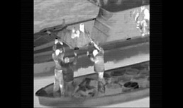 Navy helicopter's infrared cameras catch drug traffickers