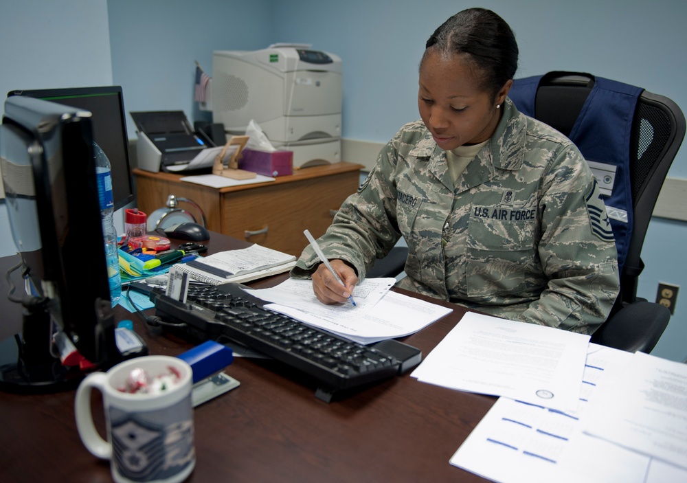 Medic turned first sergeant brings caring to 728th AMS