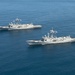 Frigates passing exercise