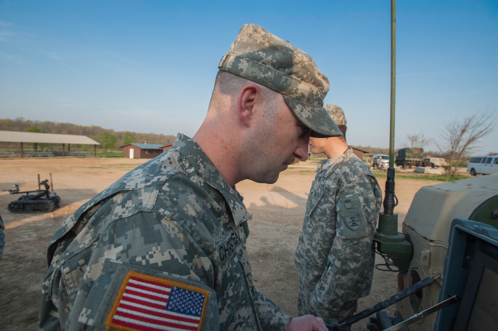 818th Engineer Company Route Clearance Training