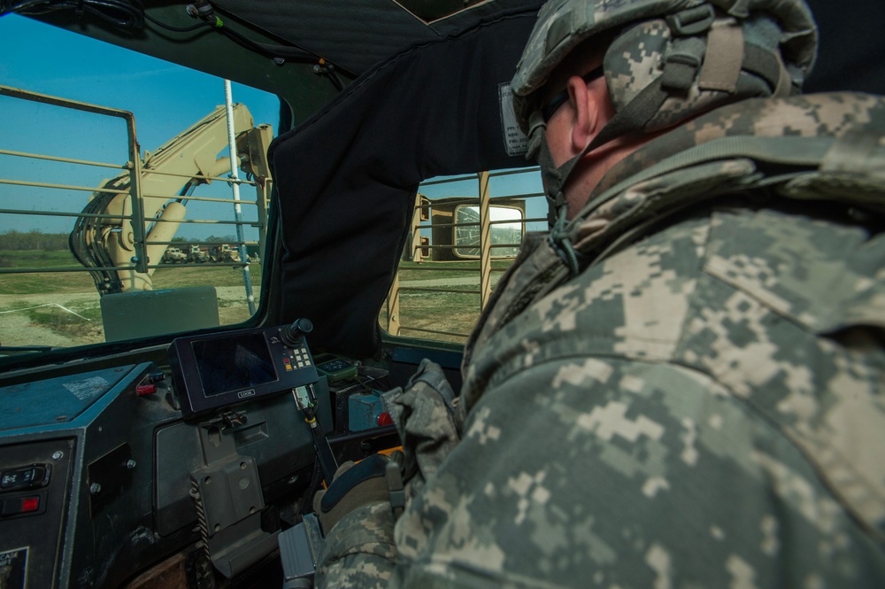 818 Engineer Company Route Clearance Training
