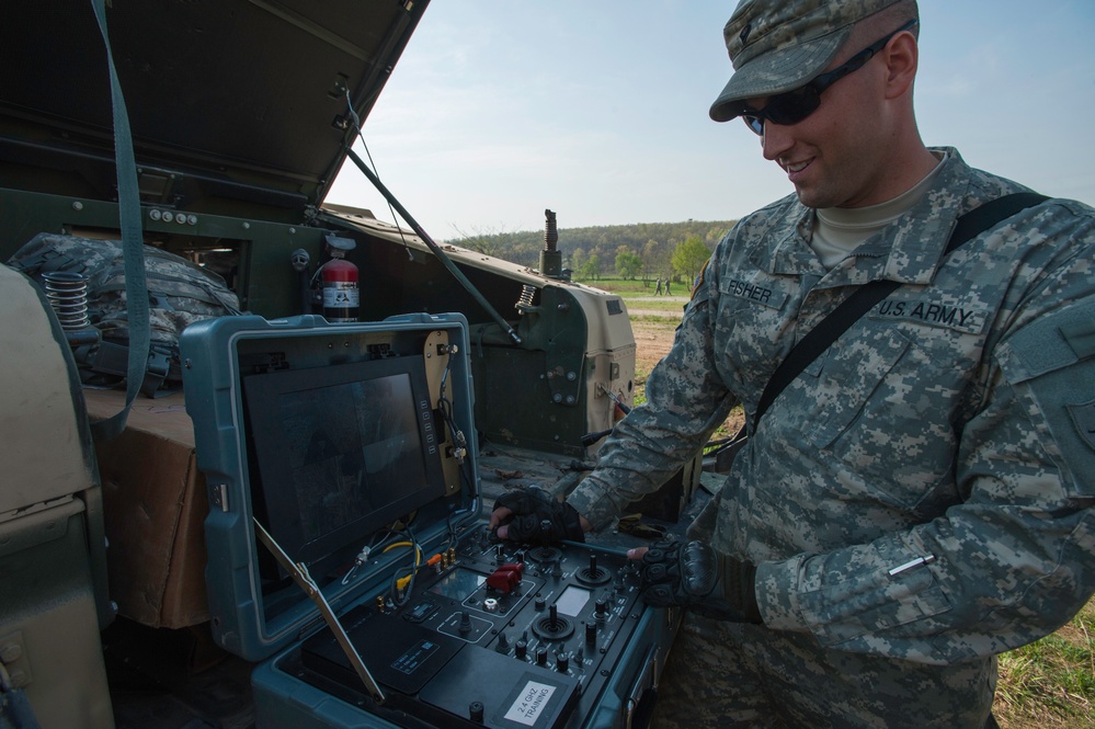 818th Engineer Company route clearance training