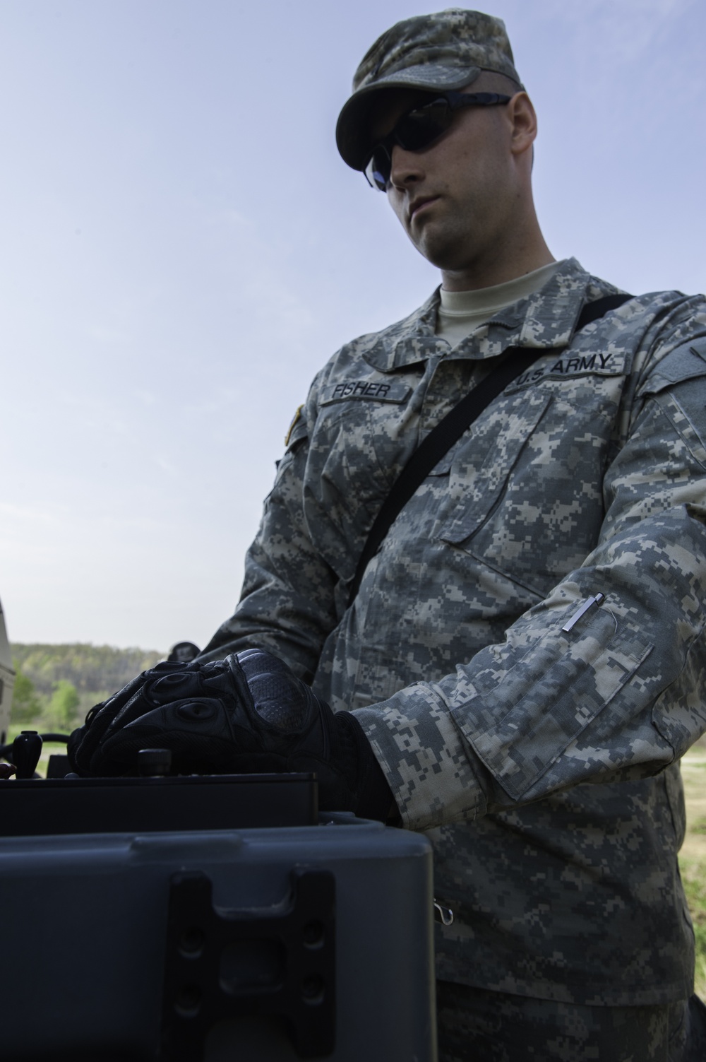 818th Engineer Company route clearance training