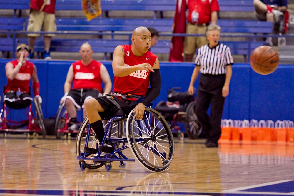 All-Marine Wheelchair Basketball Team earns silver