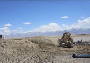 7th Eng. Bn. assists Boeing and Air Force move a damaged C-17 in Afghanistan