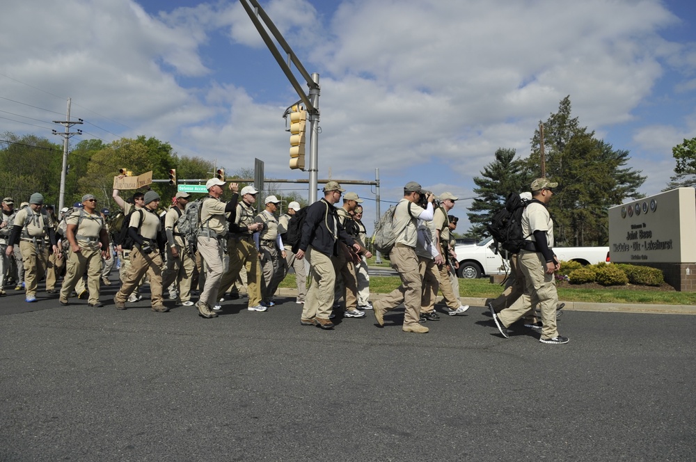Air Advisor Memorial Ruck March