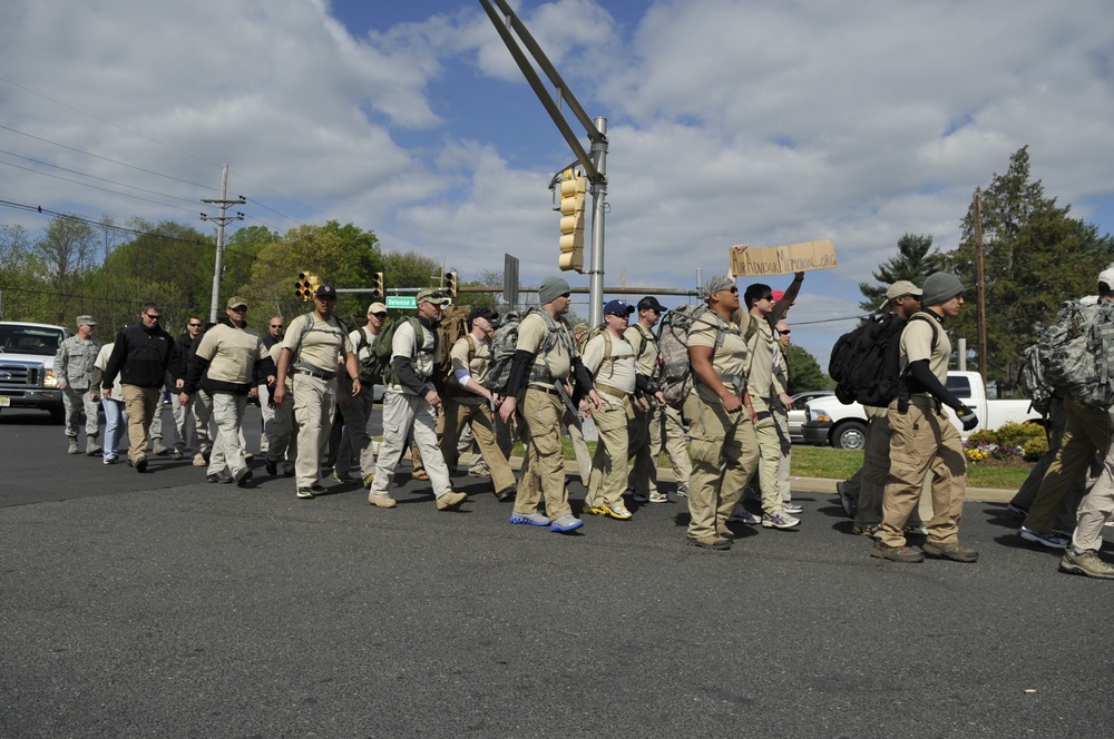Air Advisor Memorial Ruck March