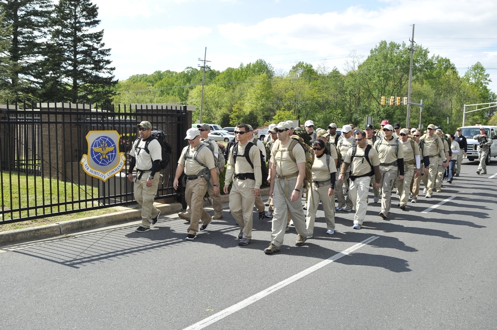 Air Advisor Memorial Ruck March