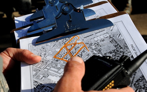 Security forces go door-to-door