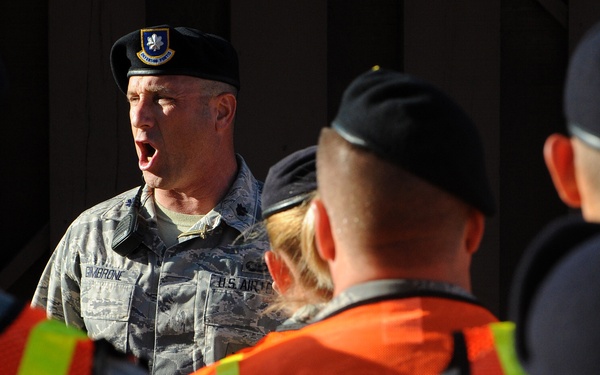 Security forces go door to door
