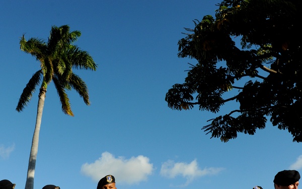 Security forces go door to door