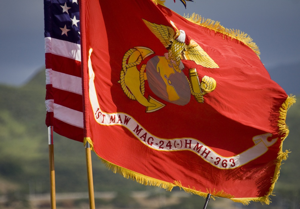 Hawaii-based Marine helicopter squadron re-designated as Osprey squadron