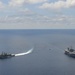 Ships transit South China Sea