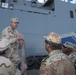 Coalition personnel tour USNS Carl Brashear in Djibouti