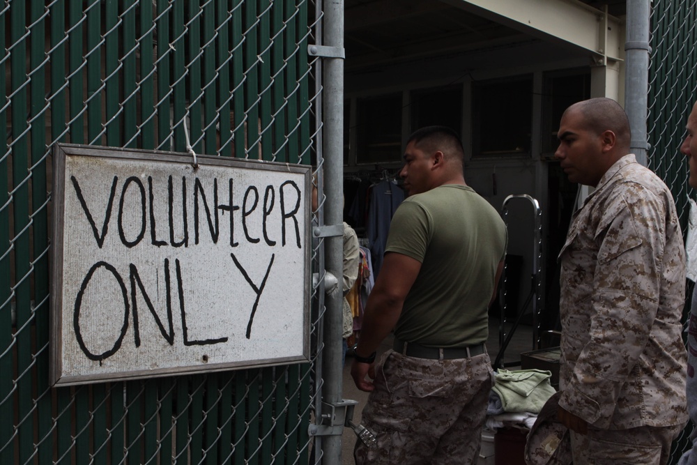 First Responders help volunteers in need