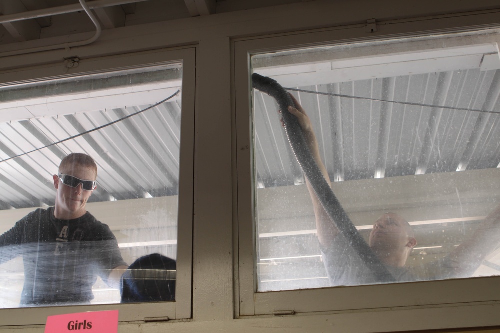 First responders help volunteers in need
