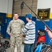 Truex assists South Carolina National Guard soldier
