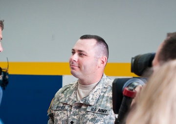 Truex assists South Carolina National Guard soldier