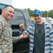 Truex assists South Carolina National Guard soldier