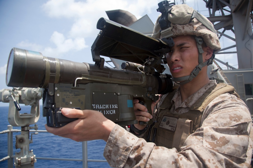 Marines maintain security while deployed