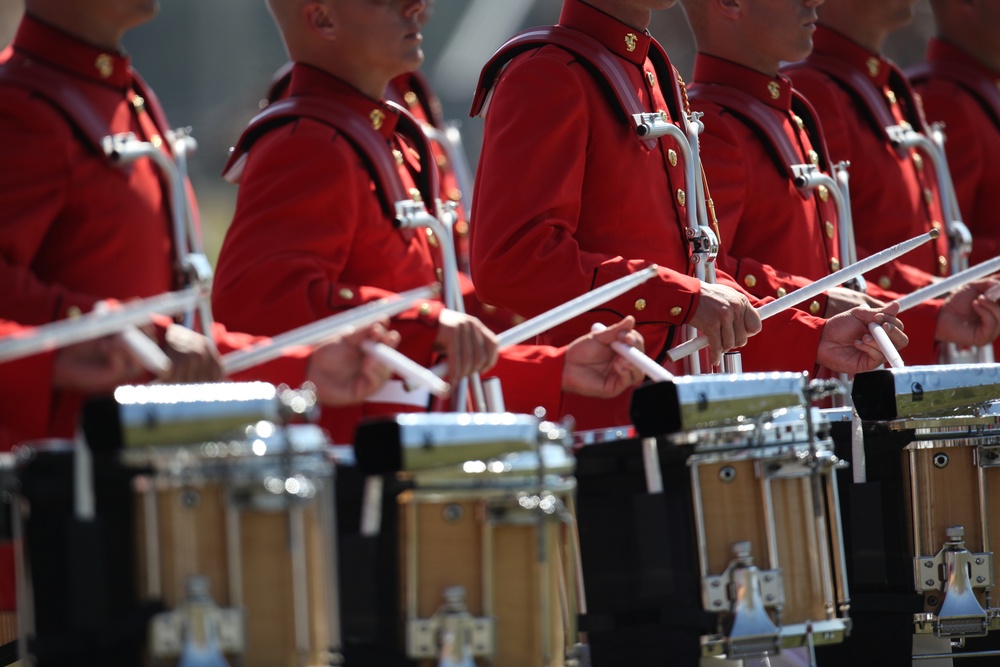 Marine Corps silent drill