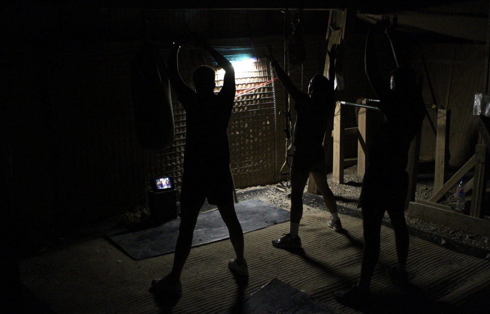 Marines get into late night insanity