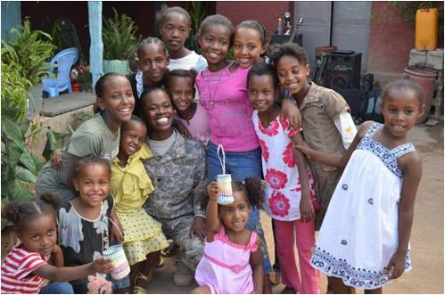 Texas National guardsmen participate in Ethiopian Women's Initiative programs