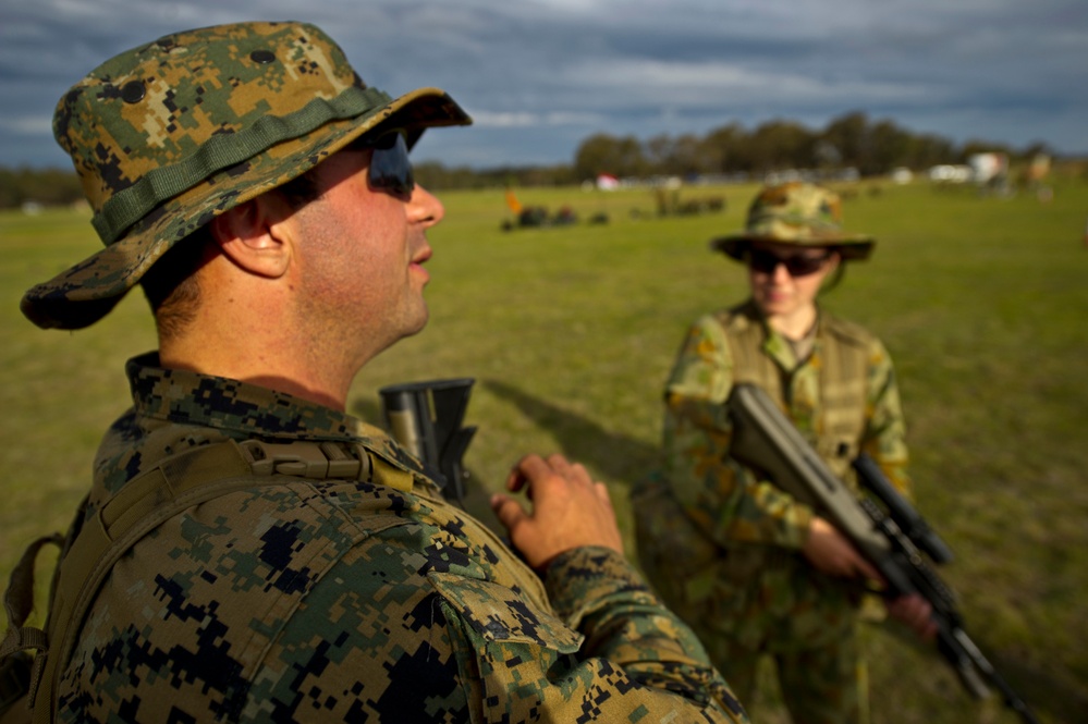 US Marines participate in AASAM 2012