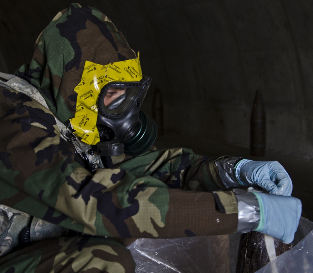 Army chemical specialists endure what most will not