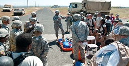 General radiates enthusiasm for CBRNE soldiers conducting homeland security exercise