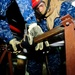 USS Ronald Regan sailors conduct damage control drill